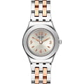 Swatch Swatch I Lady YSS308G  YSS308G кварцевые женские часы  серебристый циферблат, браслет нержавеющая сталь с pvd-покрытием — вид спереди