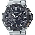 Casio Casio G-Shock MRG-B2000D-1ADR (MRG-B2000D-1A) MRG MRG-B2000D-1ADR электронные мужские часы  черный циферблат, браслет титановый — вид спереди