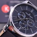 Jacques Lemans Jacques Lemans 1-1929A  австрийские мужские часы на браслете кожаный боковой вид