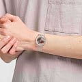 Swatch Swatch Gent Biosourced Standard SO28K100 женские часы прозрачный циферблат на запястье