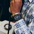 Casio Casio G-Shock GA-2100RL-1A GA-2100 наручные мужские часы фото под углом.
