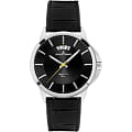 Jacques Lemans Jacques Lemans Classic 1-1540A  1-1540A кварцевые мужские часы  черный циферблат, браслет кожаный — вид спереди