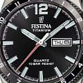 Festina Festina Titanium F20699/4  испанские мужские часы на браслете кожаный боковой вид