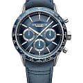 Raymond Weil Raymond Weil 7741-SC3-50021  7741-SC3-50021 механические мужские часы  синий циферблат, браслет кожаный — вид спереди