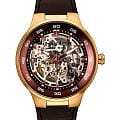 Kenneth Cole Kenneth Cole Automatic 10030824  10030824 механические мужские часы  коричневый циферблат, браслет кожаный — вид спереди