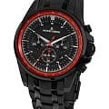 Jacques Lemans Jacques Lemans 1-1799X  1-1799X кварцевые мужские часы  черный циферблат, браслет  — вид спереди