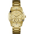 Guess Guess W0778L2  W0778L2 кварцевые женские часы  желтый циферблат, браслет  — вид спереди