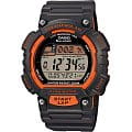 Casio Casio Illuminator STL-S100H-4A  STL-S100H-4A кварцевые мужские часы  серый циферблат, браслет пластик — вид спереди