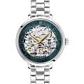 Pierre Lannier Pierre Lannier Automatic 141K671  141K671 механические женские часы  зеленый циферблат, браслет нержавеющая сталь — вид спереди