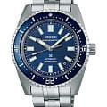 Seiko Seiko Prospex Marinemaster SJE119 Marinemaster SJE119 механические мужские часы  синий циферблат, браслет нержавеющая сталь — вид спереди