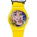 Swatch Swatch Gent Biosourced Standart SO28Z117  SO28Z117 кварцевые женские часы  цветной циферблат, браслет силикон — вид спереди