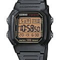 Casio Casio Collection W-800HG-9AVDF (W-800HG-9A)  W-800HG-9A кварцевые мужские часы  серый циферблат, браслет пластик — вид спереди
