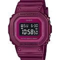 Casio Casio G-Shock GMD-S5600RB-4DR (GMD-S5600RB-4)  GMD-S5600RB-4 электронные женские часы  розовый циферблат, браслет полимер — вид спереди