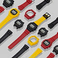 Casio Casio G-Shock DWE-5600R-9 электронные мужские часы с аксессуарами мужские часы модель DWE-5600R-9ER