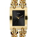 Guess Guess U1117L5  U1117L5 кварцевые женские часы  черный циферблат, браслет сталь с ip покрытием — вид спереди