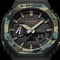 Casio Casio G-Shock GA-2100SU-1A g-shock японские мужские часы на браслете пластик боковой вид