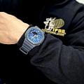 Casio Casio G-Shock GA-2100AS-2A мужские часы синий циферблат на запястье