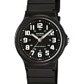 Casio Casio Collection MQ-71-1BDF (MQ-71-1B)  MQ-71-1B кварцевые мужские часы  черный циферблат, браслет пластик — вид спереди