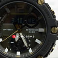 Casio GST-B300B-1A наручные мужские часы застежка крупным планом
