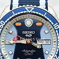 Seiko Seiko 5 Sports SRPK37K1 5 sports японские мужские часы на браслете тканевый боковой вид