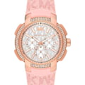 Michael Kors Michael Kors Sidney MK7222  MK7222 кварцевые женские часы   циферблат, браслет кожаный — вид спереди