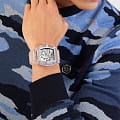 Philipp Plein Philipp Plein $keleton Crystal PWPTA0524  наручные мужские часы фото под углом.