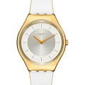 Swatch Swatch Skin Irony SYXG128  SYXG128 кварцевые женские часы  белый циферблат, браслет кожаный — вид спереди