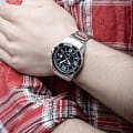 Casio Casio MTP-1291D-1A1 мужские часы черный циферблат на запястье