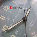 Hamilton Hamilton Khaki Field Titanium Auto H70545560 мужские часы зеленый циферблат на запястье