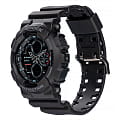 Casio Casio G-Shock GA-140-1A1DR (GA-140-1A1) электронные мужские часы часы, крупный план черный циферблат