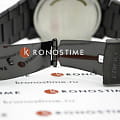 Casio ECB-40BK-1A наручные мужские часы застежка крупным планом