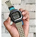 Черный Casio Casio Collection DW-291HX-5AVDF (DW-291HX-5A) на белом фоне — вид анфас