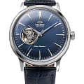 Orient Orient Classic Automatic RA-AG0008L  RA-AG0008L механические мужские часы  синий циферблат, браслет кожаный — вид спереди