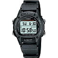 Casio Casio Illuminator W-93H-1A  W-93H-1A кварцевые мужские часы  серый циферблат, браслет  — вид спереди
