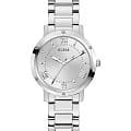 Guess Guess Dress Steel GW0404L1  GW0404L1 кварцевые женские часы  серебристый циферблат, браслет нержавеющая сталь — вид спереди