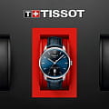 Tissot Tissot Chemin des Tourelles Powermatic 80 T099.407.16.047.00 мужские часы синий циферблат на запястье