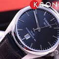 Tissot Tissot PR 100 Powermatic 80 T101.407.16.051.00 механические мужские часы часы, крупный план черный циферблат
