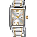 Casio Casio Collection LTP-1235SG-7ADF (LTP-1235PSG-7A)  LTP-1235SG-7A кварцевые женские часы  серебристый циферблат, браслет сталь с ip покрытием — вид спереди