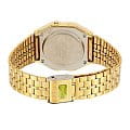 Casio Casio Vintage A159WGED-1DF vintage японские мужские часы на браслете нержавеющая сталь боковой вид