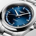 Longines Longines Conquest L3.320.4.97.6 женские часы синий циферблат на запястье