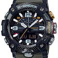 Casio Casio G-Shock GG-B100-1A3 (GG-B100-1A3ER) Mudmaster GG-B100-1A3ER электронные мужские часы  черный циферблат, браслет пластик — вид спереди
