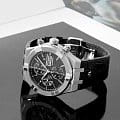 Maurice Lacroix Maurice Lacroix Aikon Automatic Chronograph AI6038-SS001-330-1 механические мужские часы часы, крупный план черный циферблат
