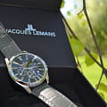 Jacques Lemans Jacques Lemans Classic 1-1945A 1-1945A оригинальные мужские часы в комплекте с фирменной коробкой и гарантийным талоном