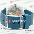 Swatch Swatch Gent Biosourced Standard SO28K700 кварцевые женские часы часы, крупный план бирюзовый циферблат