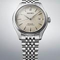 Seiko Seiko Presage Classic Series SPB463 механические мужские часы часы, крупный план бежевый циферблат