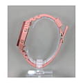 Casio Casio G-Shock GA-2110SL-4A4DR (GA-2110SL-4A4) электронные женские часы часы, крупный план розовый циферблат