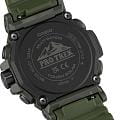 Casio Casio Pro Trek PRW-61LD-3 кварцевые мужские часы часы, крупный план зеленый циферблат