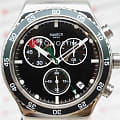 Swatch Swatch I New Chrono YVS506G gent швейцарские женские часы на браслете нержавеющая сталь боковой вид