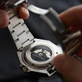Spinnaker SP-5081-HH наручные мужские часы застежка крупным планом