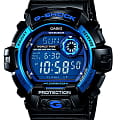 Casio Casio G-Shock G-8900A-1 G G-8900A-1E электронные мужские часы  синий циферблат, браслет полимер — вид спереди